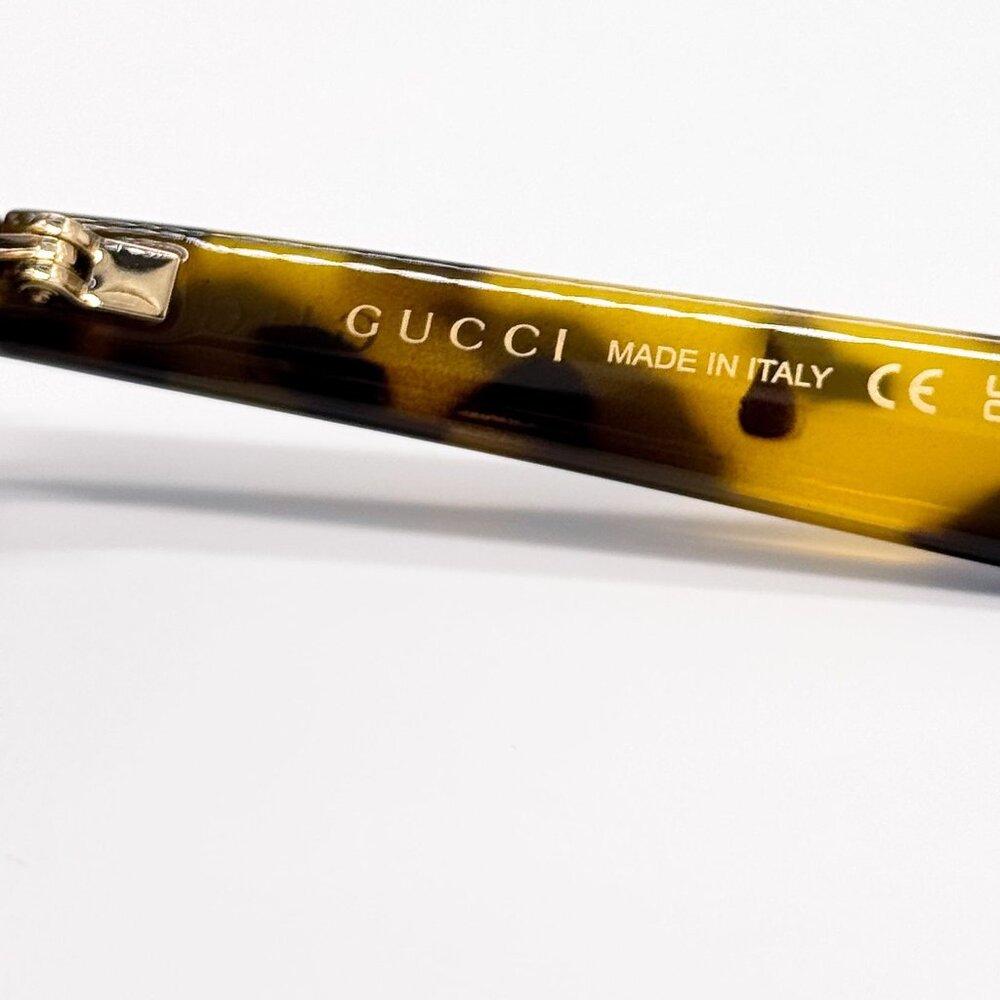 NEW GG1539S 005 GUCCI HAVANA UNISEX SUNGLASSES GUCCI - Picture 9 of 10